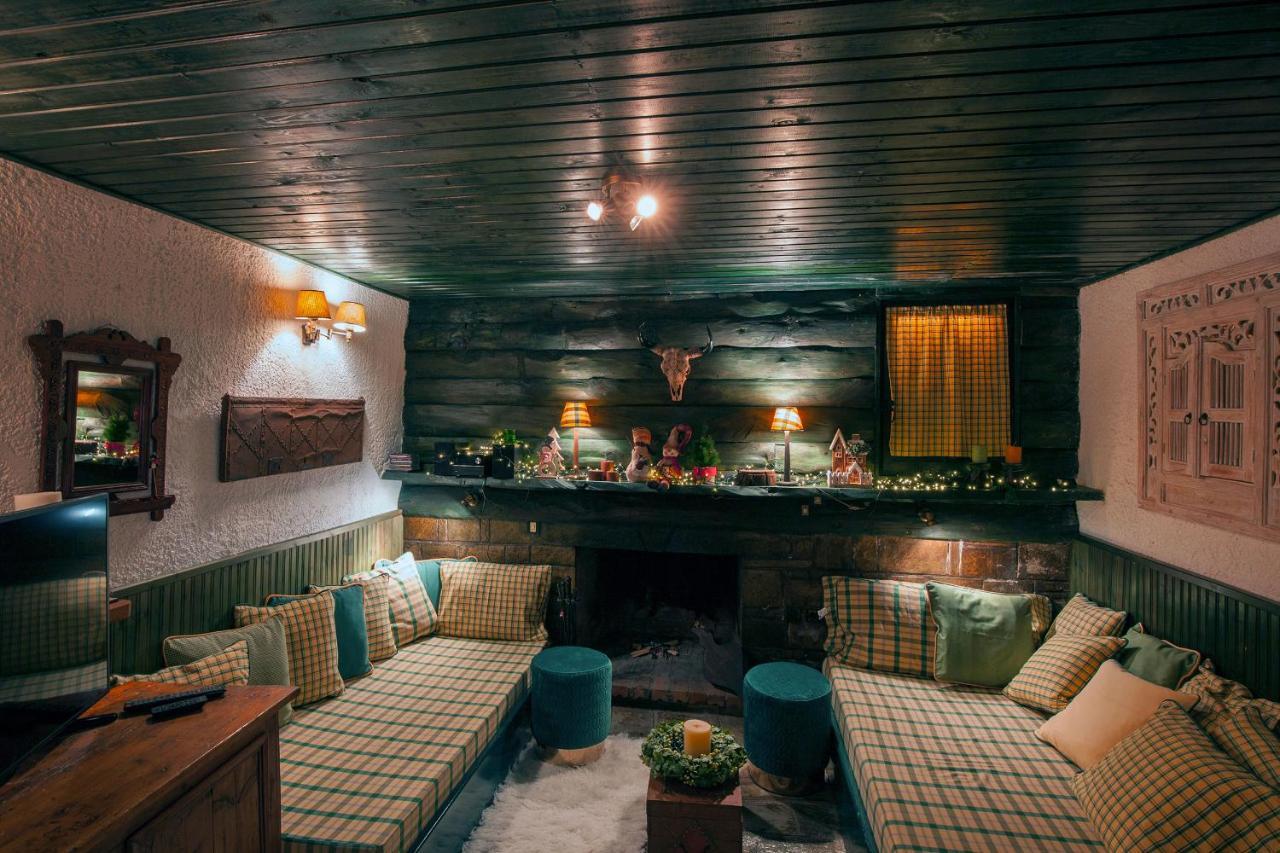 Dandy Villas Agoriani - Chalet Ivoni - Fireplace Eptálofos المظهر الخارجي الصورة